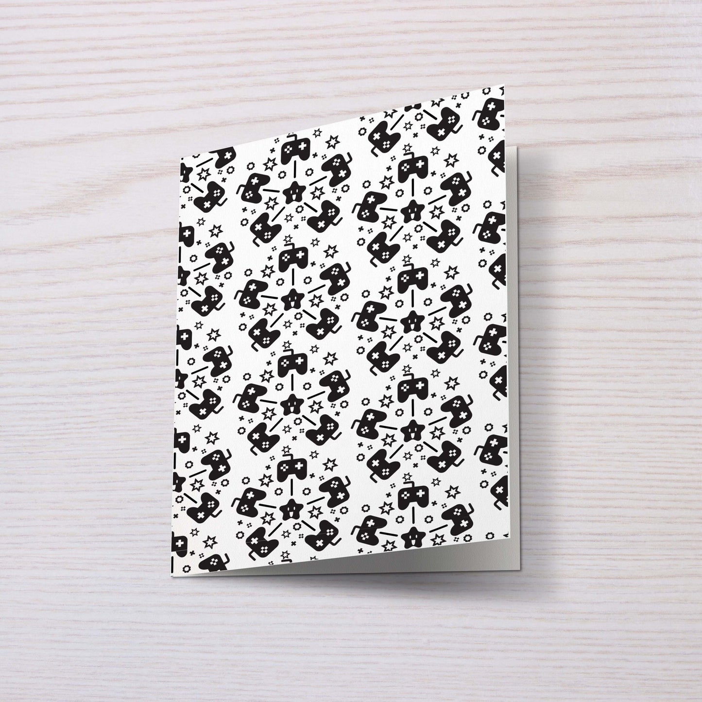 Videogame Greeting Card - Any occasion - Blank Card