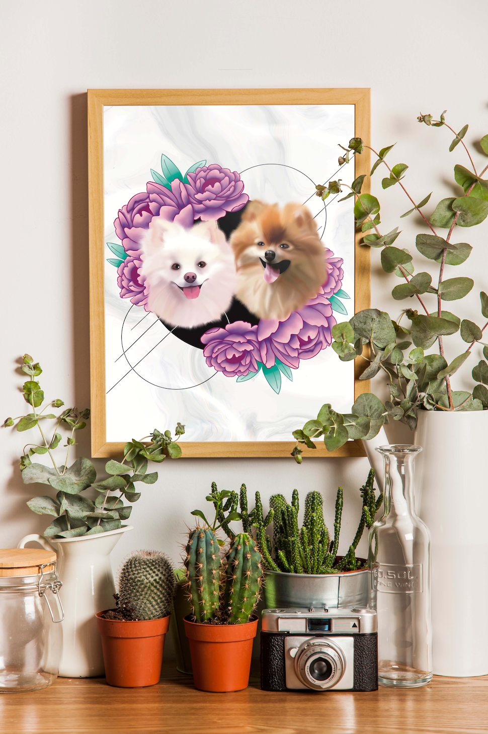 Pet Portrait Custom Digital - Pet Loss Gift - Dog and Cat Portrait digital - Pet Illustration - Custom Pet Memorial - Drawing From Photo